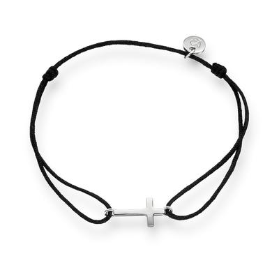 Glanzstücke München - Armband Kreuz Sterling Silber in Silber Armbänder & Armreife 1 ct Damen