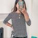 J. Crew Tops | 3/$25 Jcrew Striped Long Sleeve Top | Color: Blue/White | Size: Xs