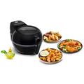 Tefal - Actifry Extra Black FZ7228 Healthy Air Fryer, 1.2 kg Capacity for up to 6 People, Low Oil, Odourless, 300 Recipes