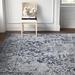 Blue/White 105 x 0.23 in Area Rug - Kelly Clarkson Home Rory Oriental Blue Area Rug Polypropylene | 105 W x 0.23 D in | Wayfair