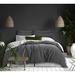 Wade Logan® Wasson Plush Comforter Set Polyester/Polyfill in Gray | Super Queen Comforter + 2 Shams + 2 Throw Pillows | Wayfair