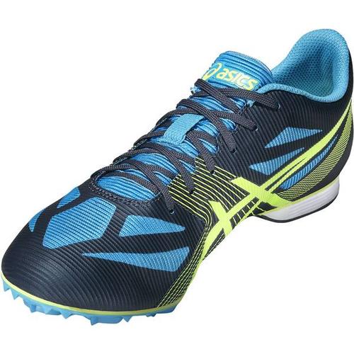 ASICS Herren Leichtathletikschuhe Herren Leichtathletikschuhe Hyper MD 6, Größe 33 in Blau/Grün