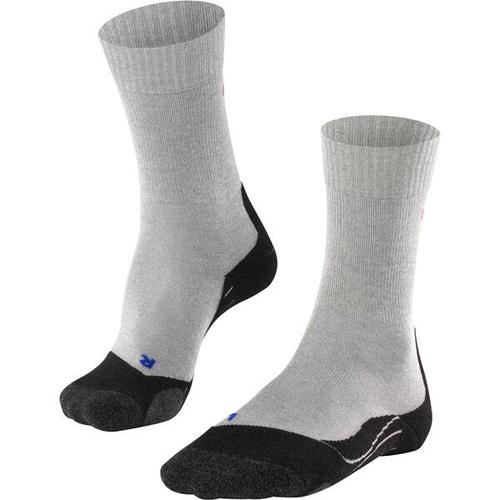 FALKE TK2 Cool Damen Socken, Größe 37-38 in Grau