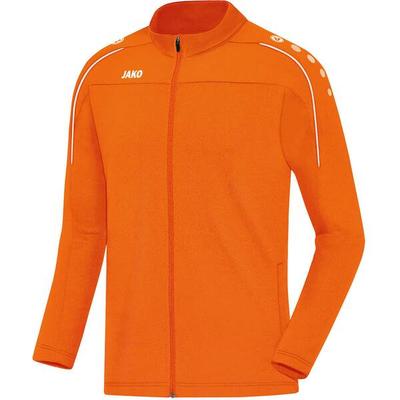 JAKO Kinder Freizeitjacke Classico, Größe 128 in neonorange