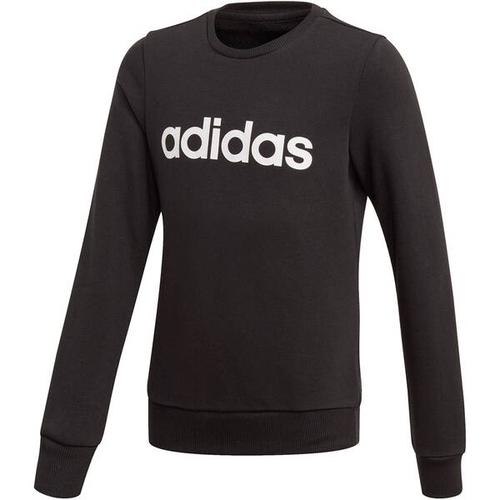 ADIDAS Mädchen Sweatshirt Linear Sweat, Größe 170 in Schwarz