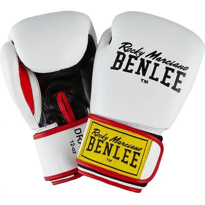 BENLEE Boxhandschuhe aus Leder DRACO, Größe 16 in Weiß