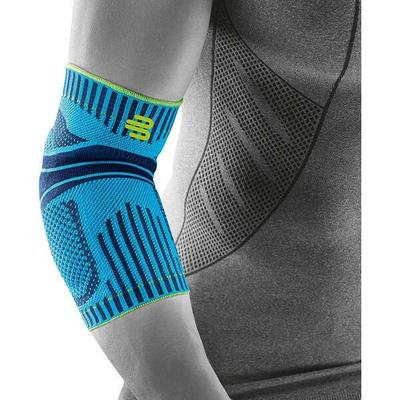 BAUERFEIND Ellenbogebandage, Bandage Ellenbogen Sports Elbow Support, Größe L in Blau