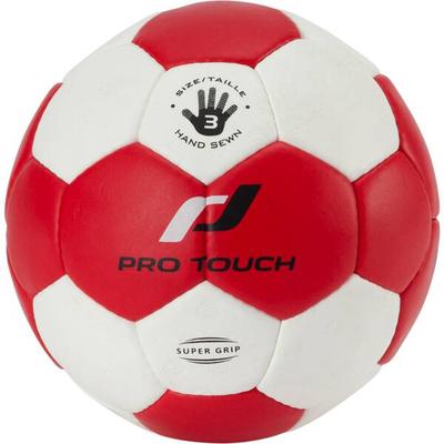 PRO TOUCH Handball Super Grip, Größe 3 in Rot/Weiß/Schwarz