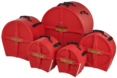 Hardcase HRockFus3 F.Lined Set Red