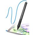 SonarPen - Pressure Sensitive Smart Stylus Pen with Palm Rejection and Shortcut Button. Battery-Less. Compatible with Apple iPad/Pro/Mini/iPhone/Android/Switch/Chromebook (Blue)