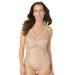 Plus Size Women's Bodybrief Power Mesh Firm Control by Secret Solutions in Nude (Size 30/32) Shapewear