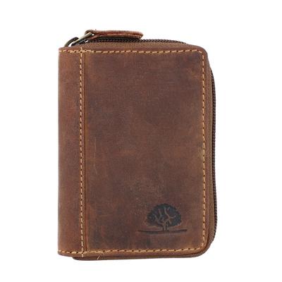 Greenburry - Vintage Kreditkartenetui RFID Leder 7,5 cm Portemonnaies 1 ct Braun Herren Image