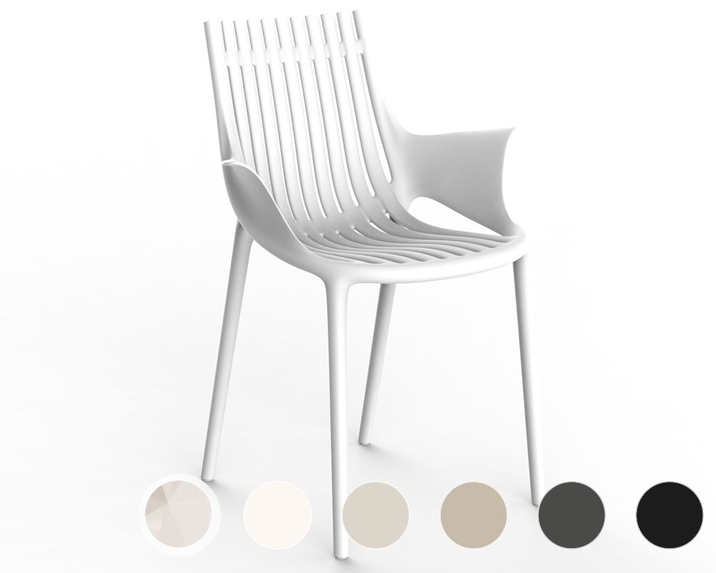 Vondom »IBIZA« Outdoor Sessel Basic Matt / Ecru