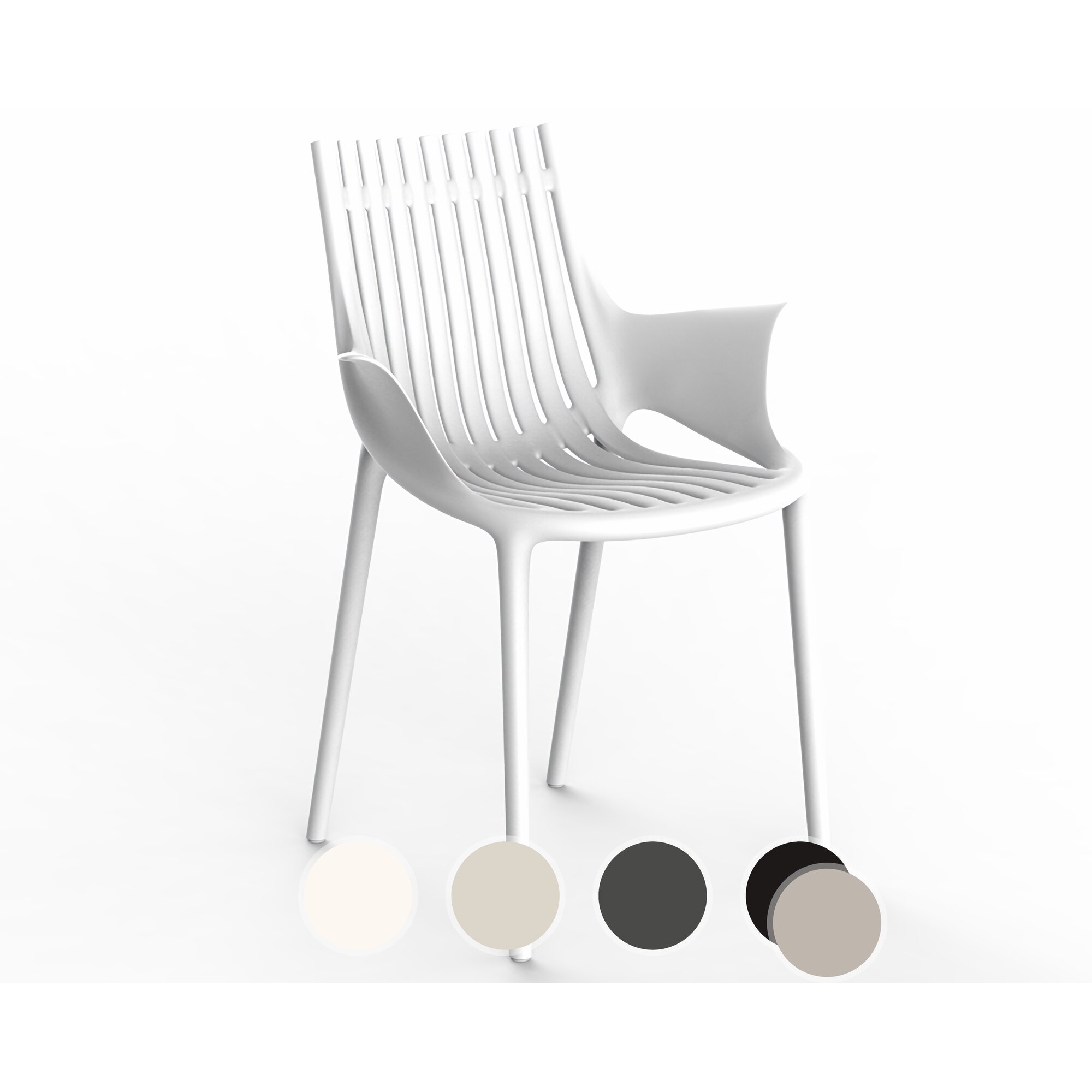 Vondom »IBIZA« Outdoor Sessel Basic matt / White