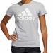 Adidas Tops | Adidas Gray Top | Color: Gray/White | Size: S