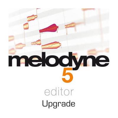 Melodyne Melodyne 5 Editor Note-Based Audio Editor Software (Upgrade from Assistant, 10-11310