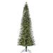 The Holiday Aisle® NatCut Narrow Jackson 6' Green Pine Artificial Christmas Tree w/ Clear/White Lights in Green/White | 72 H x 32 W in | Wayfair