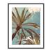 Four Hands Art Studio Palm II by Vitaliy Paykov - Picture Frame Photograph Print on Paper Metal in Blue/Green | 40 H x 32 W x 2.5 D in | Wayfair