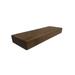 Millwood Pines Eneas Pine Solid Wood Floating Shelf Metal in White/Brown | 2 H x 18 W x 6 D in | Wayfair 1BE5A4F8E1E1458399FCA05575FEC69D