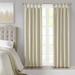 "Madison Park Blackout 50x95"" Twist Tab Total Blackout Window Curtain in Champagne - Olliix MP40-6369"