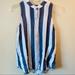 Anthropologie Tops | Anthropologie Cloth & Stone Striped Sleeveless Top | Color: Blue/White | Size: Xs