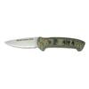 Knives of Alaska Recon Patrol D2 Automatic Folding Knife Serrated G10 Handle Layered Olive Drab/Black 00930FG