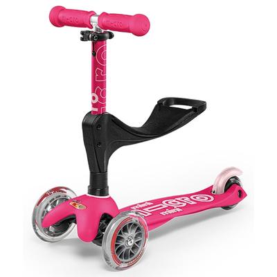 Micro Kickboard Mini 3-in-1 Deluxe Plus Scooter - Pink