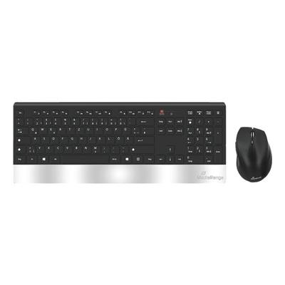 MediaRange Funk-Tastatur-Maus-Set »Highline MROS105« schwarz
