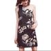 Anthropologie Dresses | Anthropologie Maeve Ashbury Single Shoulder Dress | Color: Black/Pink | Size: 6