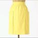 Anthropologie Skirts | Anthropologie Cartonnier Well Pocket Yellow Skirt | Color: Blue/Yellow | Size: 0