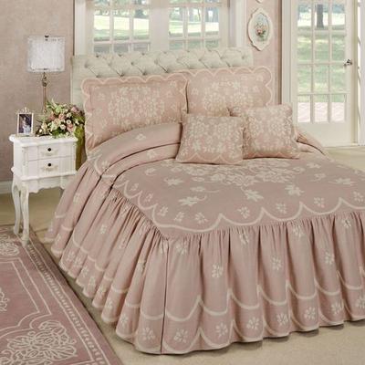 Primrose Grande Bedspread Set Dusty Rose, Full / Double, Dusty Rose