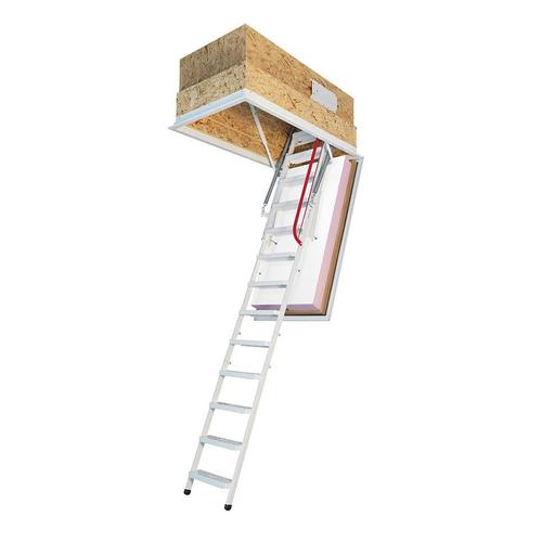 Wippro Dachbodentreppe Klimatec 160, U-Wert 0,21 W/(m²K), 120×70 cm, mit Brandschutz