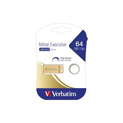 Verbatim USB-Stick 64GB 3.0 VERBATIM 99106 Gold 15-020-336