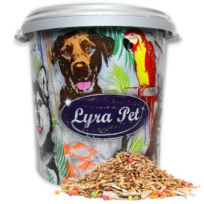 10 kg Lyra Pet Streufutter in 30 l Tonne