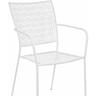 Scaramuzza Modo - sedia in ferro jodie bianco