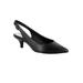 Wide Width Women's Faye Pumps by Easy Street® in Black (Size 8 W)