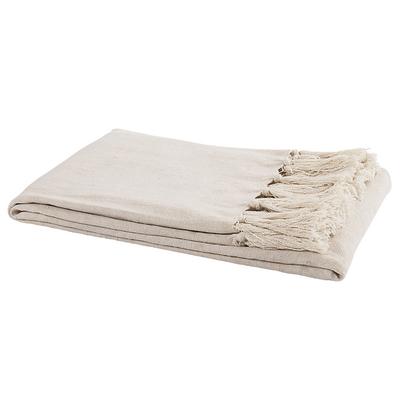 Washed Linen Throw - Natural - Ballard Designs