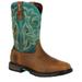 Georgia Boot CarboTec LT 10" Steel Toe - Womens 9.5 Green Boot W