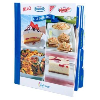Kraft Foods 4 Cookbooks in 1