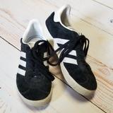 Adidas Shoes | Adidas Black Gazelle Shoes Sneakers | Color: Black | Size: 3b