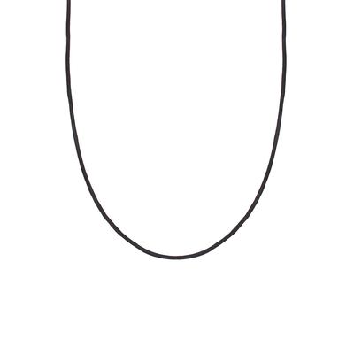 Nenalina Seidenband Kette Basic Kombinierbar 925 Silber 45 Damen Image