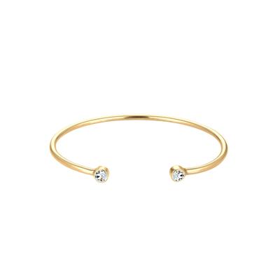 Elli Armband Armreif Trend Kristalle 925 Silber goldfarben Damen Image