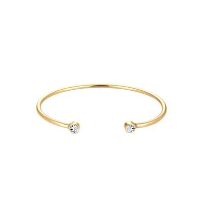 Elli - Armreif Trend Kristalle 925 Silber Armbänder & Armreife Damen