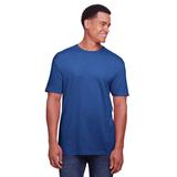 Gildan G670 Men's Softstyle CVC T-Shirt in Royal Blue Mist size Medium | Cotton/Polyester Blend 67000, G67000