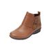 Wide Width Women's The Amberly Shootie by Comfortview in Brown (Size 10 1/2 W)