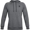 Under Armour Herren Sportlicher Kapuzenpullover Mit Loser Passform, Bequemes Und Warmes Sweatshirt Für Männer Rival Fleece Hoodie, Pitch Gray Light Heather / Onyx White (012), MD, 1357092-012