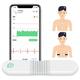 Wellue VisualBeat Chest Strap/Strap-Free Heart Rate Monitor, Bluetooth ANT+, 24h Heart Rate Tracing, 30 mins Waveform Recording, APP w ECG Function, Wireless Wearable HR Monitor with Vibration Alert