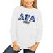 Women's White Air Force Falcons No Time to Tie Dye Long Sleeve T-Shirt