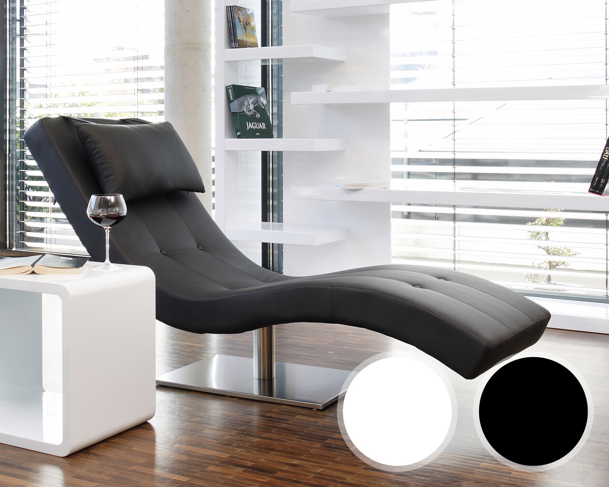 SalesFever »Duo« Relaxliege weiß / 60x82x170 cm