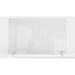 Ghent Clear 1 Panel Desk Privacy Panel in White | 24 H x 36 W x 3.875 D in | Wayfair PEC2436-T